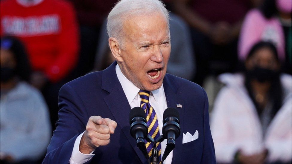 Biden presses overhaul of US political election regulations in intense speech