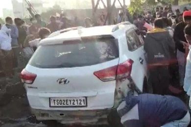 4 Dead After Minor Runs Auto Over Individuals Resting On Path In Telangana