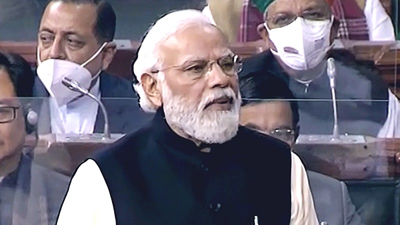 "Congress Leader Of 'Tukde-Tukde' Gang": PM's All-Out Assault In Parliament
