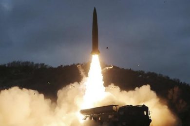 North Korea possesses 'trembling the world' by screening projectiles that can strike the US