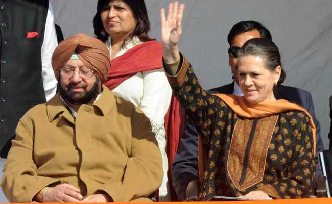 Sonia Gandhi Conceded "Shielding" Amarinder Singh Was Blunder: Resources