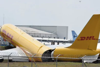 Video Clip: Cargo Plane Divides In 2 After Collision Touchdown At Costa Rica Flight Terminal