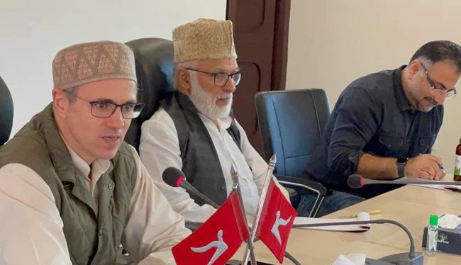 "Why Restriction Loudspeakers In Mosques, Halal Meat?": Omar Abdullah