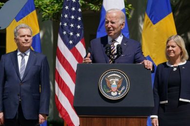 Ukraine War: US totally backs Sweden and Finland Nato bids, Biden states