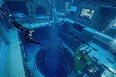 World's deepest swimming pool opens in Dubai, component of massive underwater city
