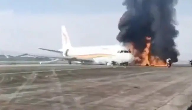 China Passenger Jet Aborts Take-Off, Veers Off Path, Catches Fire