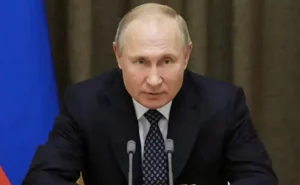 Russian President Vladimir Putin Seen Shaking, Struggling To Stand In New Video: Report