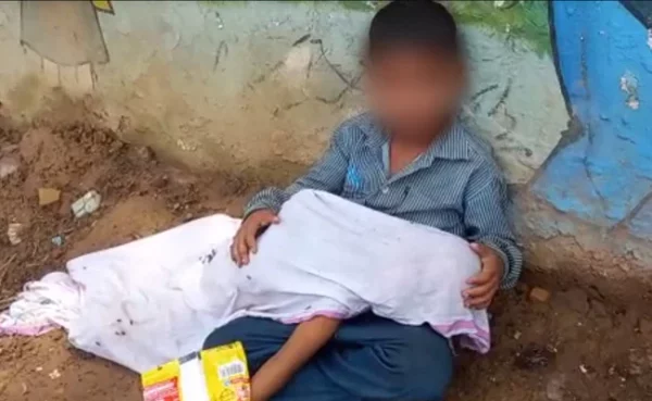With Body Of 2-Year-Old Brother, Madhya Pradesh Boy, 8, Sat By The Road