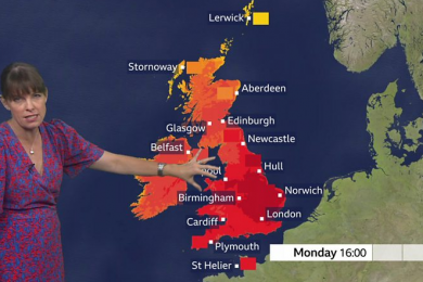 UK heatwave: Country may have hottest day on record with 41C forecast