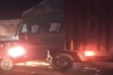 Video: Truck Hits UP Samajwadi Party Leader's Car, Drags It For 500 Metres