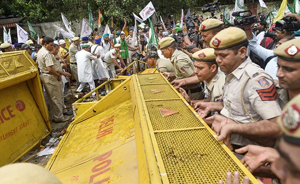 Big Farmers' Protest In Delhi Today, Security Stepped Up: 10 Points