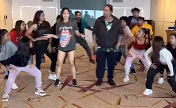 Nothing To See Here. Just Rashmika Mandanna Dancing To The Hic Song