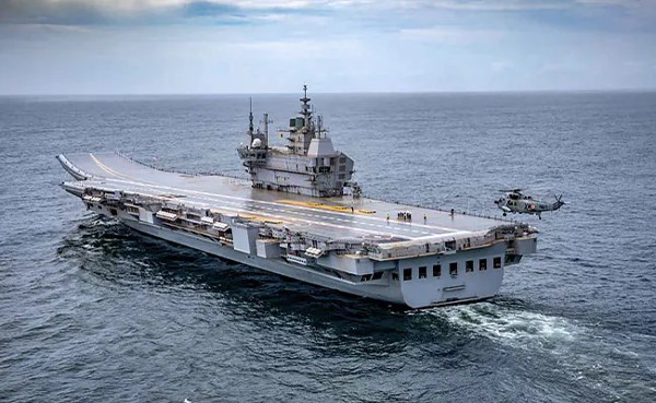 INS Vikrant, "City On The Move": 18 Floors, 1,600 Crew, 16-Bed Hospital