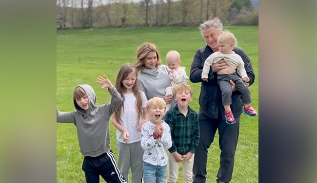 Actor Alec Baldwin And Wife Hilaria Welcome Seventh Child, A Baby Girl