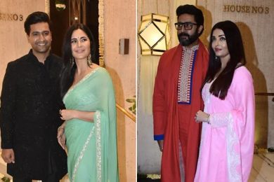 Diwali 2022: Aishwarya-Abhishek Bachchan, Katrina-Vicky Kaushal, Suhana And Other Stars At Manish Malhotra's Party