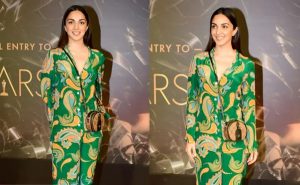 Kiara Advani Keeps It Simple But Far From Boring In A Printed Green Co-Ord Set