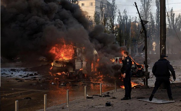 "Russia Launched 75 Missiles": Ukraine As Multiple Blasts Leave 5 Dead