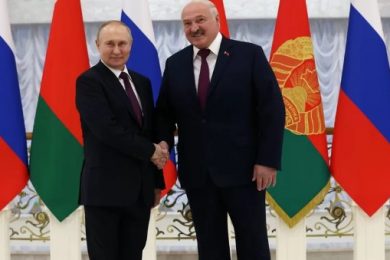 Ukraine to boost Belarus border defences as Putin meets Lukashenko