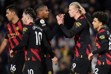 Manchester City beat Leeds United as Erling Haaland passes another goals mark