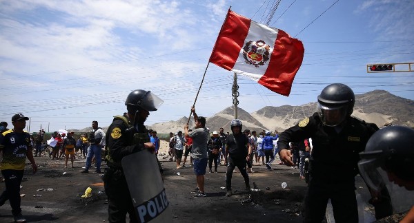 Peru’s ex-president Castillo to be jailed for 18 months as protesters declare ‘insurgency’