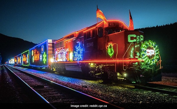 Watch: Canada's Holiday Train Spreads Christmas Cheer And Raises Money For Hunger Awareness