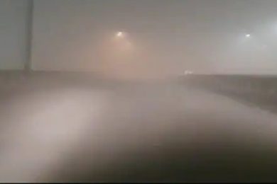 Delhi Wakes Up To Dense Fog As Cold Wave Batters North India
