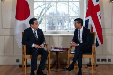 Japan hugs UK close as it seeks to push back against China