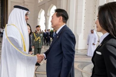 UAE pledges to invest $30 billion in South Korea, president's office says