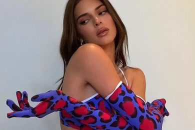 Kendall Jenner turns up the heat with racy lingerie shoot after returning from frosty New Year's trip to Aspen