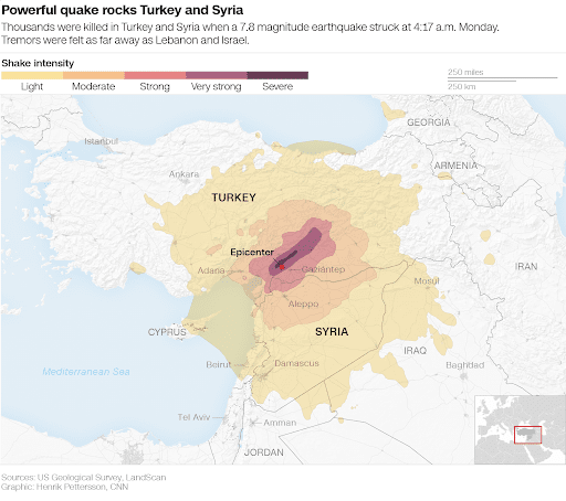 earthquake Syria Turkey