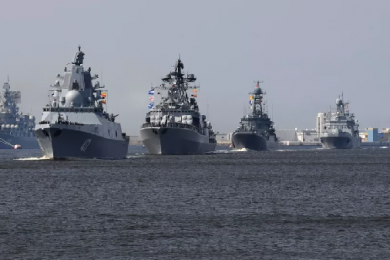 Why is South Africa's navy joining exercises with Russia and China?