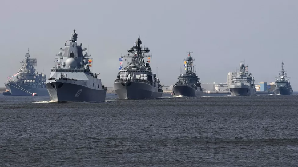 Why is South Africa's navy joining exercises with Russia and China?
