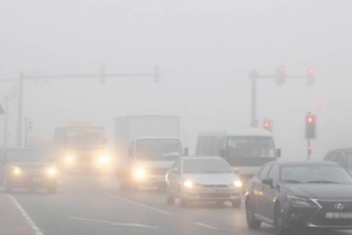 UAE weather: Red, yellow fog alert issued, strong winds to blow