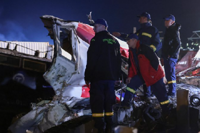 Greece train crash: Survivors describe 'nightmarish seconds'