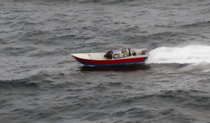 Navy Ship Stops Boat Carrying £35 Million in Illegal Drugs