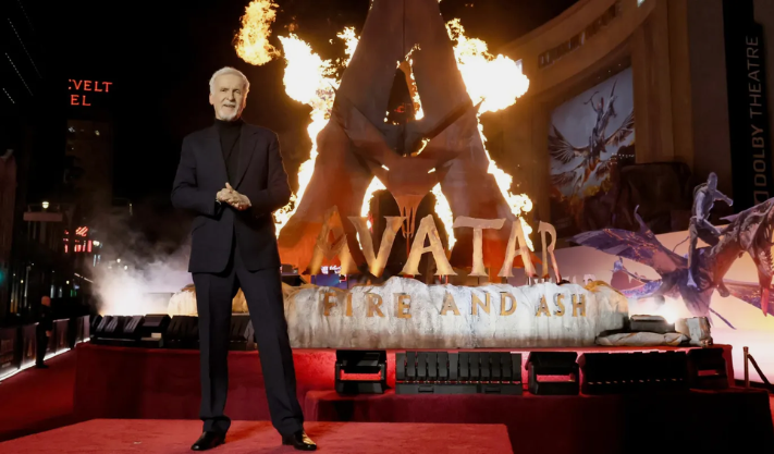 “Avatar: Fire and Ash” tops the box office over Christmas, earning $88 million