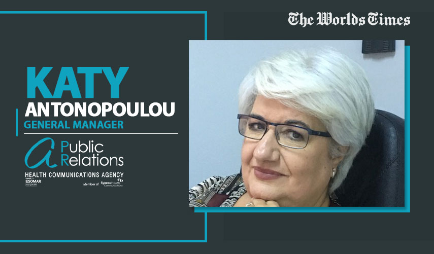 Katy Antonopoulou, GM of ALPHA PUBLIC RELATIONS Leading the Future of Healthcare Communication