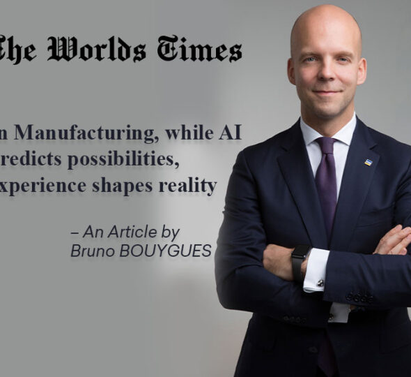 In Manufacturing, while AI predicts possibilities, experience shapes reality