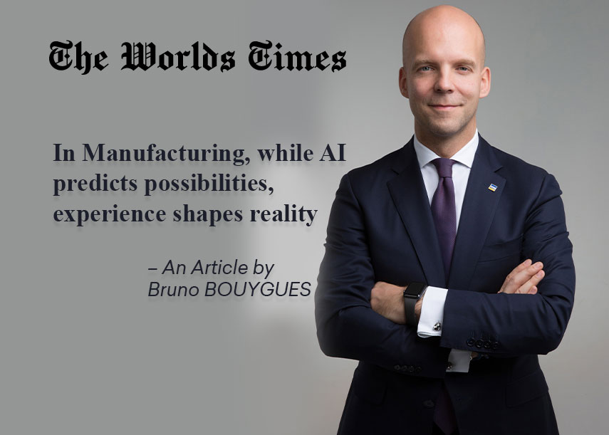 In Manufacturing, while AI predicts possibilities, experience shapes reality