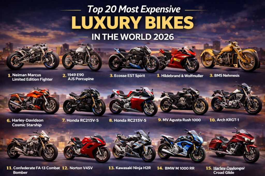 Why Extreme Luxury Bikes Cost More Than Your Car