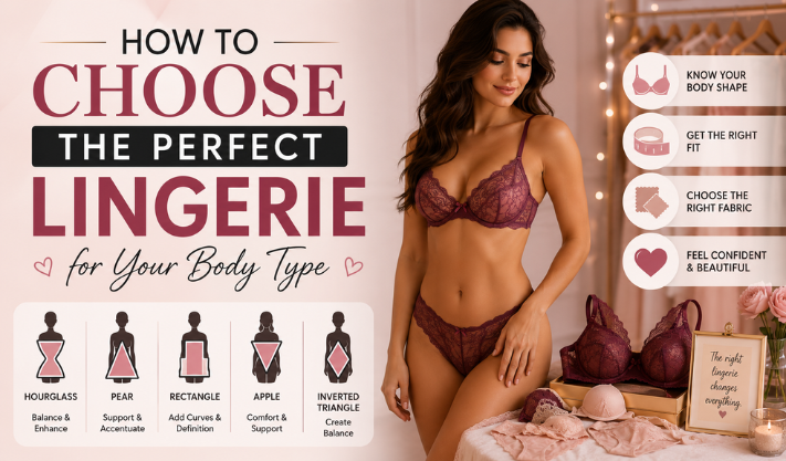 How to Choose the Perfect Lingerie for Your Body Type