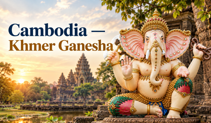 Cambodia — Khmer Ganesha